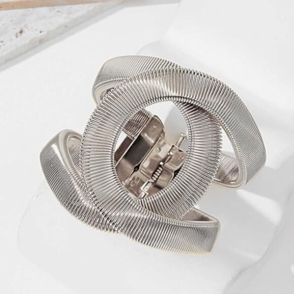 Chunky Stretch Bangles Bracelet - Picture 1 of 8